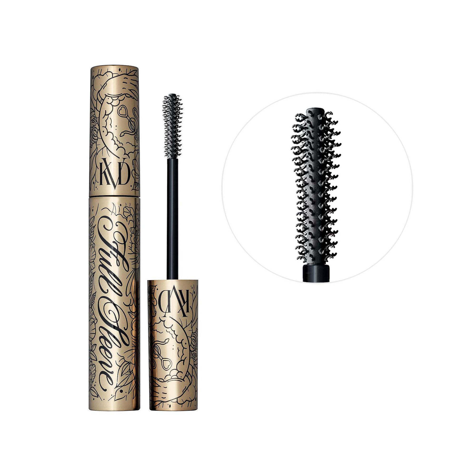 KVD Beauty Full Sleeve Long + Defined Tubing Mascara, Size: .37Oz, Ink Blac