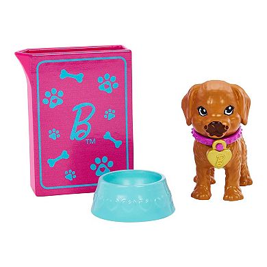 Barbie® Black Hair, 2 Puppies and Color-Change Pup Adoption Playset & Barbie Doll