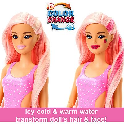 Barbie® Pop Reveal Fruit Series Strawberry Lemonade Pink-Streaked
