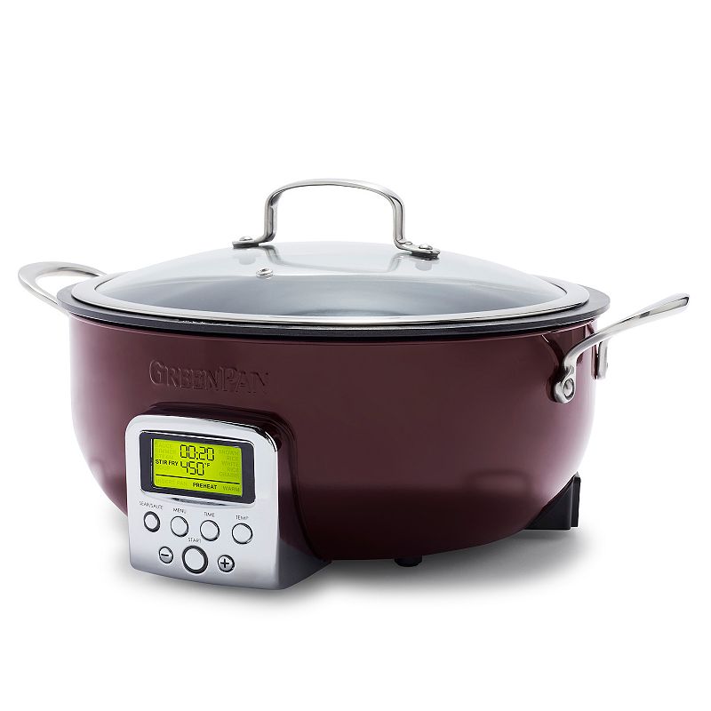 GreenPan Elite 6-Quart Essential Smart Skillet | Fantasy Fig