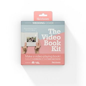 Heirloom Video Book Kit - Wedding Cover