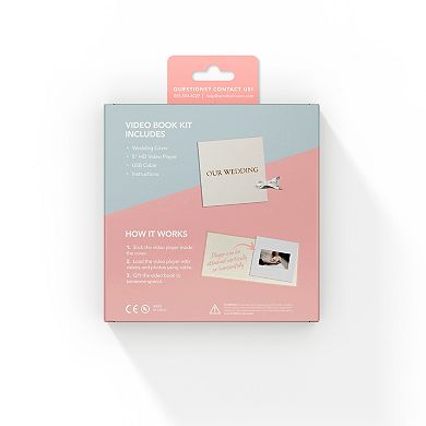 Heirloom Video Book Kit - Wedding Cover