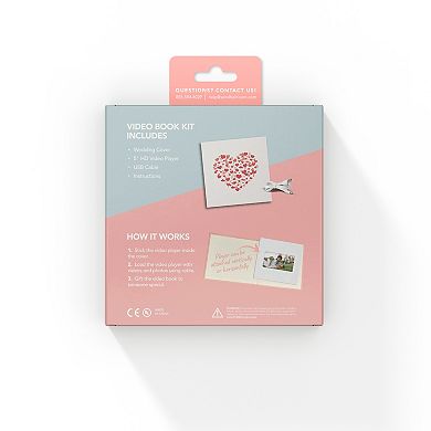 Heirloom Video Book Kit - Hearts Cover