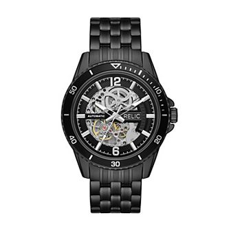 Men's Relic by Fossil Lewis Black Automatic Watch