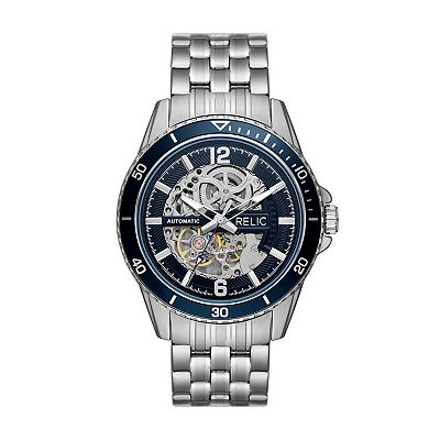 Relic silver watch clearance
