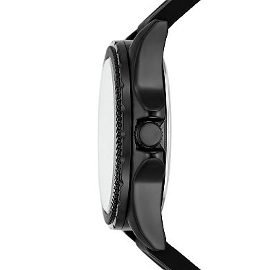 Men's Relic by Fossil Julian Black Silicone Watch