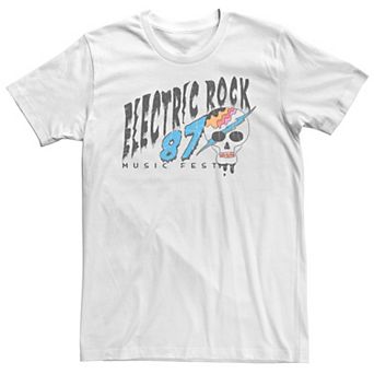 Big & Tall Electric Rock 87 Music Fest Graphic Tee