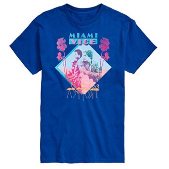 Big & Tall Miami Vice Graphic Tee