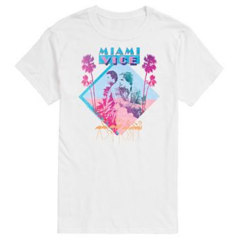 Big & Tall Miami Vice Graphic Tee
