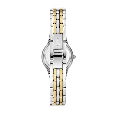 Relic two tone women's watch hotsell