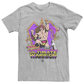 Big & Tall WWE Ultimate Warrior Comic Poster Graphic Tee