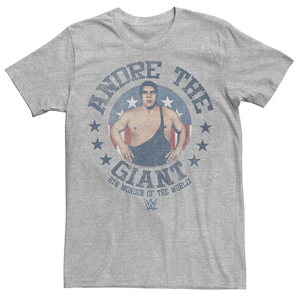 Big & Tall WWE Andre The Giant Retro Poster Graphic Tee