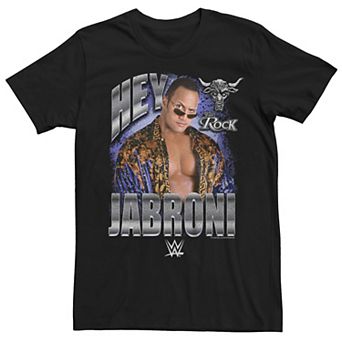 Big & Tall WWE Hey Jabroni The Rock Graphic Tee