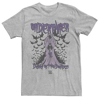Big & Tall WWE Undertaker Deliver Us From Darkness Logo Graphic Tee