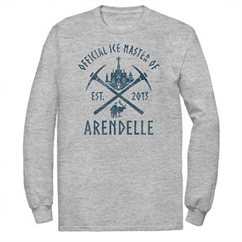 Disney's Frozen Big & Tall Ice Master Of Arendelle Long Sleeve Graphic Tee