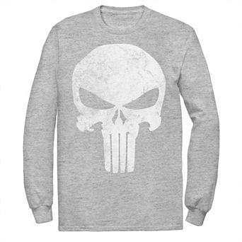 Big & Tall Marvel The Punisher Distressed Skull Logo Tee