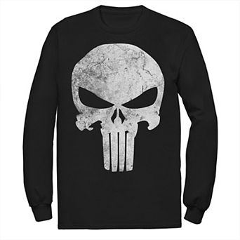 Big & Tall Marvel The Punisher Distressed Skull Logo Tee