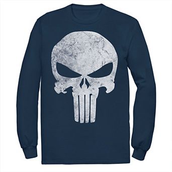 Big & Tall Marvel The Punisher Distressed Skull Logo Tee