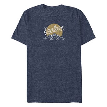 Big & Tall Explore In Mountains Graphic Tee