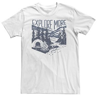 Big & Tall Explore More In The Wild Graphic Tee