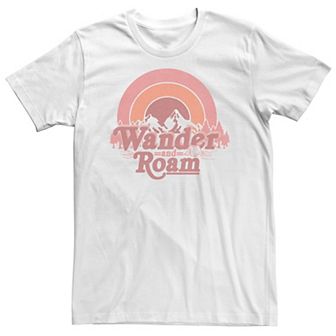 Big & Tall Wander and Roam Graphic Tee