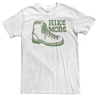 Big & Tall Trendy Simple Boot Hike More Graphic Tee