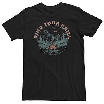 Big & Tall Find Your Chill Graphic Tee