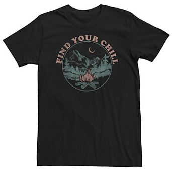 Big & Tall Find Your Chill Graphic Tee
