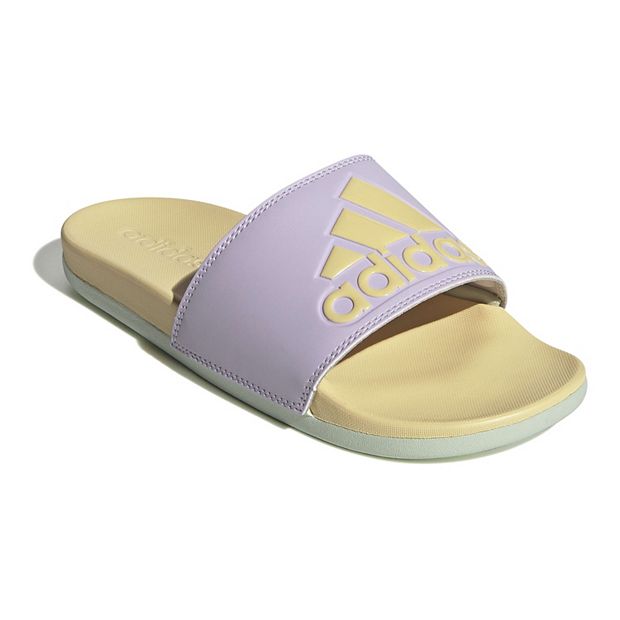 Adidas comfort slides women's best sale