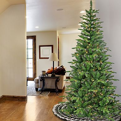 National Tree Company 7-Ft Feel-Real® Pacific Mixed Pine 350-Light Artificial Christmas Tree