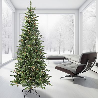 National Tree Company 7-ft. 350-Multi Color Light Pacific Pine ...