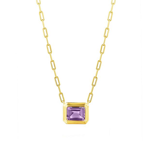 Kohls clearance amethyst necklace