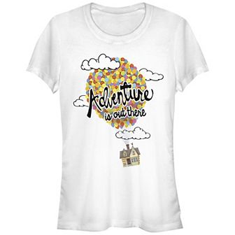 Disney / Pixar's Up Juniors' Adventure House Balloon Fitted Graphic Tee