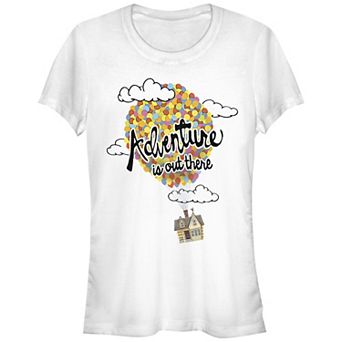 Disney / Pixar's Up Juniors' Adventure House Balloon Fitted Graphic Tee