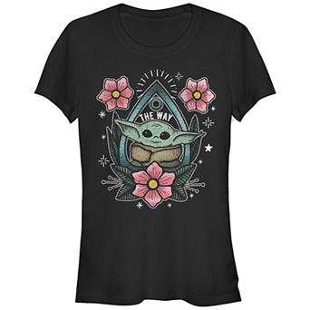 Juniors' Star Wars Planchette Child Portrait Fitted Graphic Tee