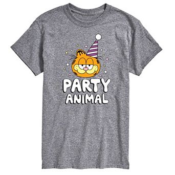 Big & Tall Garfield Party Animal Graphic Tee