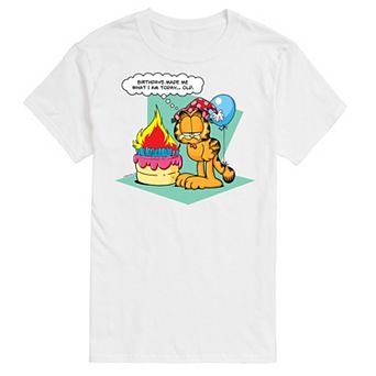 Big & Tall Garfield Birthdays Graphic Tee