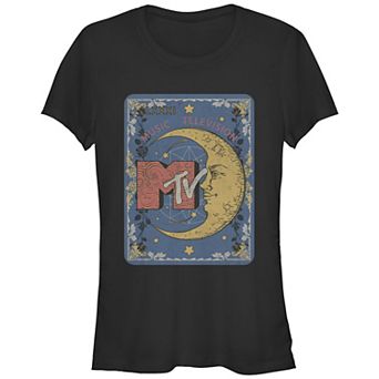 Juniors' MTV Tarot Card Fitted Graphic Tee