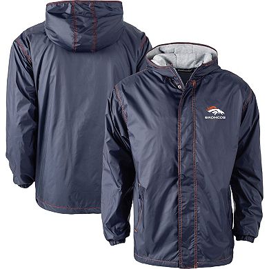 Men's Dunbrooke Navy Denver Broncos Big & Tall Legacy Stadium Full-Zip Jacket