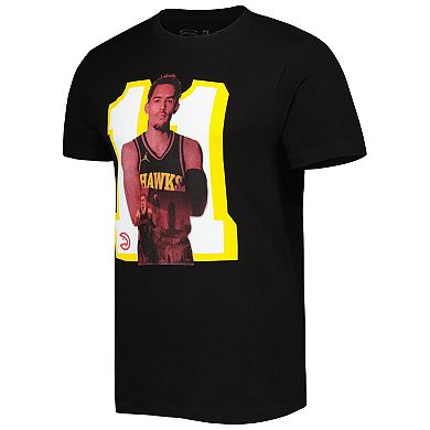 Men's Stadium Essentials Trae Young Black Atlanta Hawks Player Metro T-Shirt