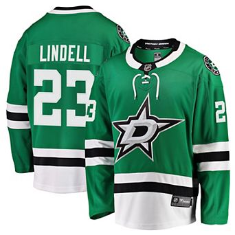 Men's Fanatics Branded Esa Lindell Kelly Green Dallas Stars Breakaway Jersey