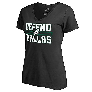 Women's Black Dallas Stars Hometown Collection Defend T-Shirt
