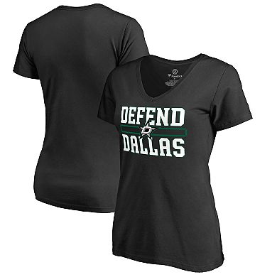 Women's Black Dallas Stars Hometown Collection Defend T-Shirt