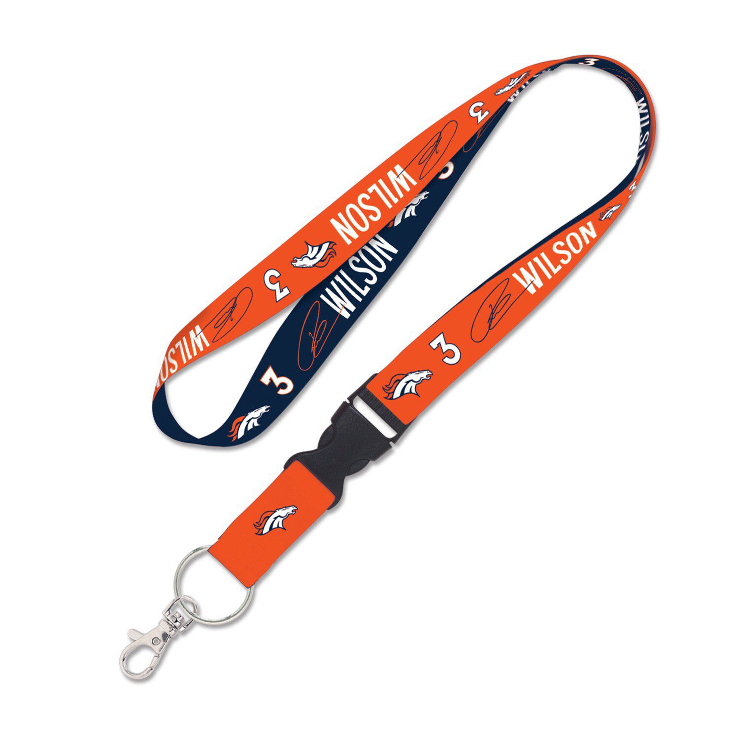 WinCraft Miami Marlins Heathered Lanyard with Detachable Buckle