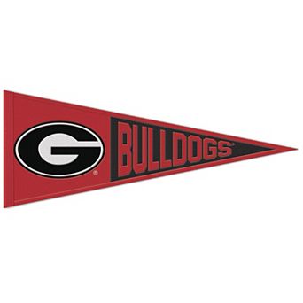 "WinCraft Georgia Bulldogs 13"" x 32"" Wool Primary Logo Pennant"
