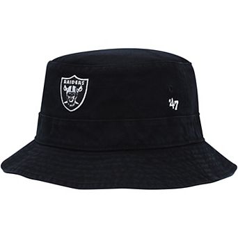 Men's '47 Black Las Vegas Raiders Primary Bucket Hat