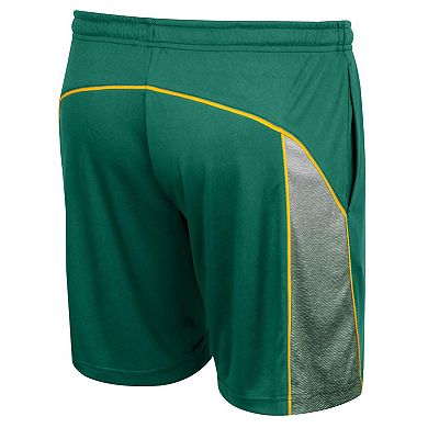 Men's Colosseum Green Baylor Bears Laws of Physics Shorts