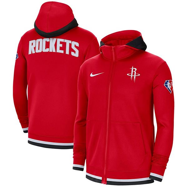 Men's Nike Red Houston Rockets 75th Anniversary Performance Showtime ...