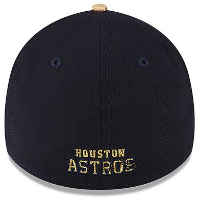 New Era Navy Houston Astros 2023 Gold Collection 39THIRTY Flex Hat