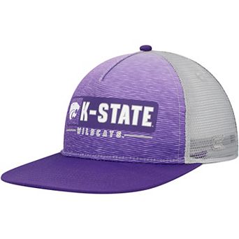 Men's Colosseum Purple/Gray Kansas State Wildcats Snapback Hat